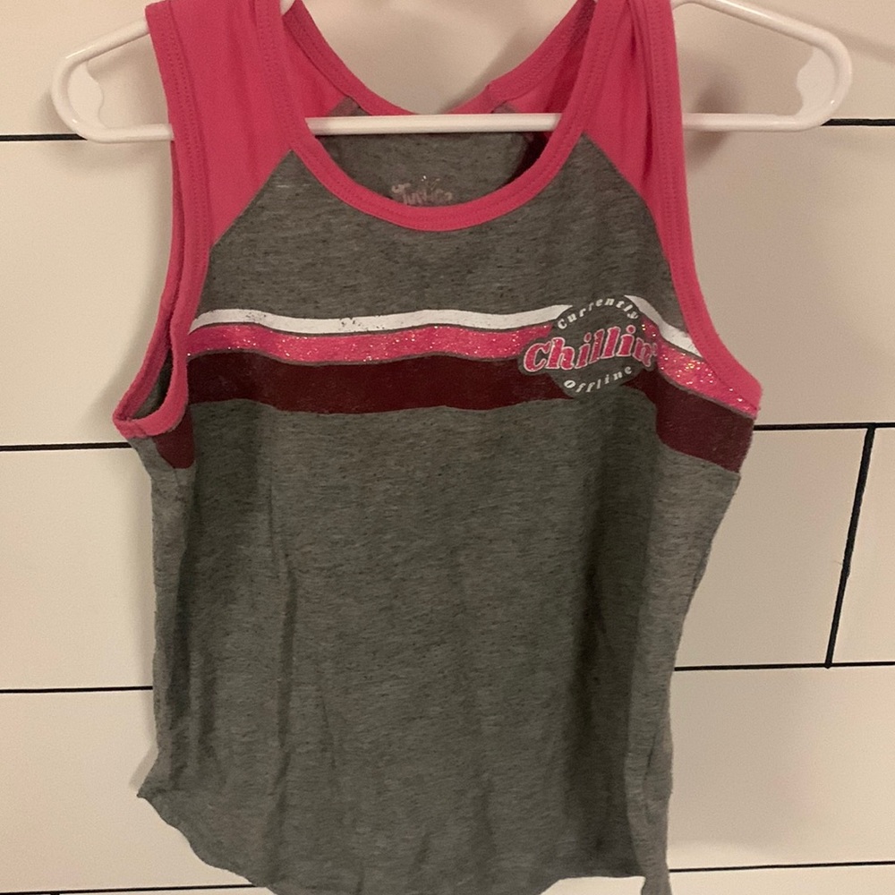 Girls justice tank